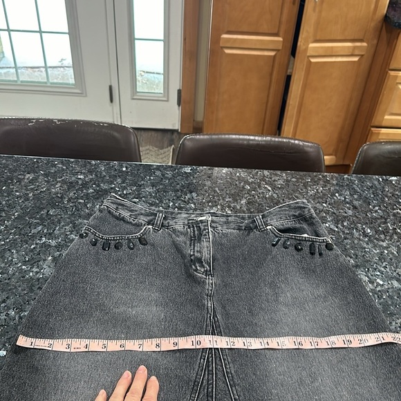 Jeanology collection  denim maxi skirt - Picture 5 of 11